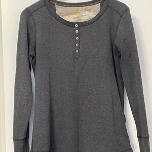 Carhartt Dark Grey Henley Shirt